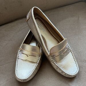 Eastland Metallic Gold Loafers